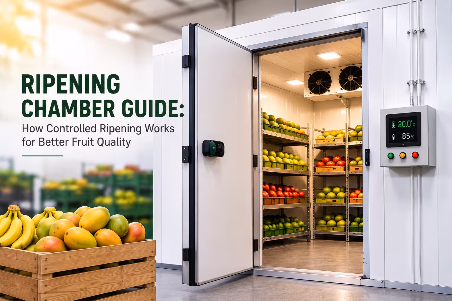 Ripening Chamber Guide: How Controlled Ripening Works for Better Fruit Quality